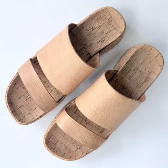 Kork-Ease Alia Slide Sandal In Natural Tan Size 8 - Picture 8 of 14